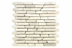 Mozaik burkolat DIVERO® 1m2 - márvány, krémszín