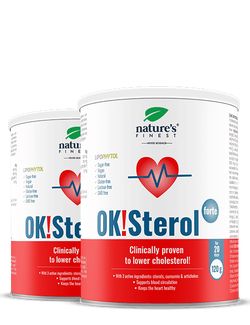 OK!Sterol Forte 1+1 | Klinikailag igazolt | Csökkenti a rossz koleszterint