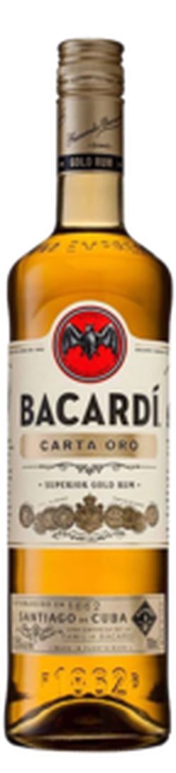 Bacardí Carta Oro 37,5% 0,7L