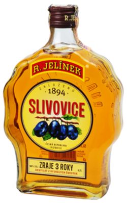 R. Jelínek Slivovice 3YO Zlatá (Ébresztőóra) 50% 0,7L
