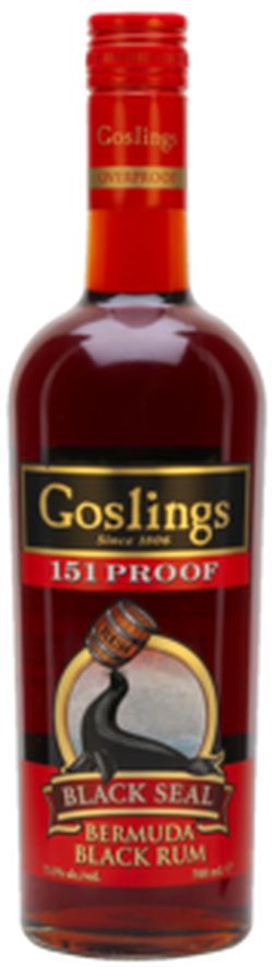 Goslings Black Seal 151 Proof 75,5% 0,7L