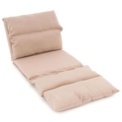 Állítható fotel DIVERO Relax Lounger - rózsaszín