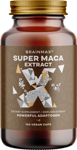BrainMax Super Maca kivonat, 700 mg, 100 növényi kapszula