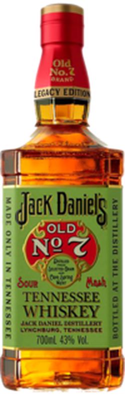 Jack Daniel's Old N°. 7 Legacy Edition 43% 0,7L