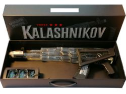 Kalashnikov AK 47 + 3 pohárral 40% 0,7L