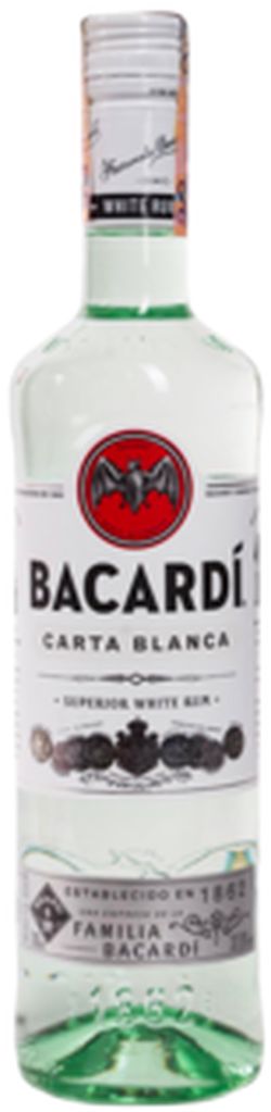 Bacardí Carta Blanca 37,5% 0,7L