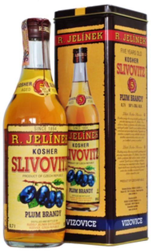 R. Jelínek Slivovitz 5YO Kosher 50% 0,7L
