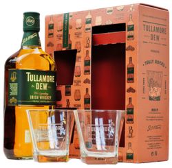 Tullamore Dew + 2 pohárral 40% 0,7L