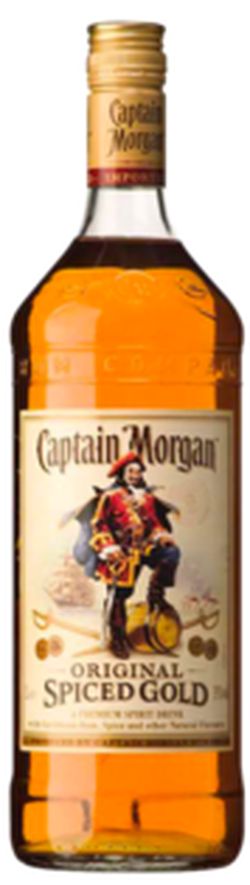 Captain Morgan Spiced Gold 35% 1,0L