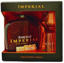 Barcelo Imperial + 2 pohárral 38% 0,7L