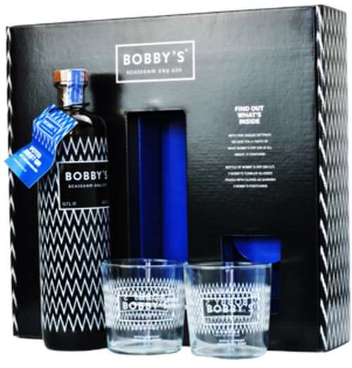 Bobby's Schiedam + 2 Pohárral 42% 0,7L