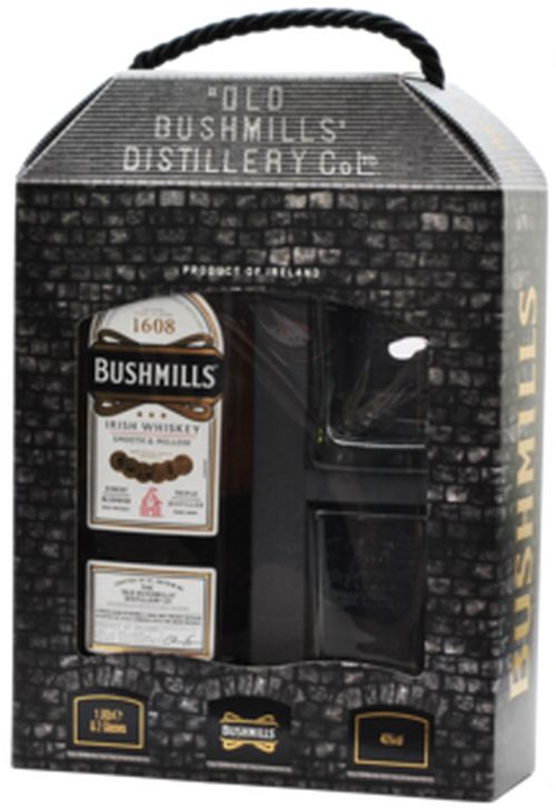 Bushmills+ 2 pohárral 40% 1L