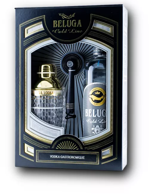 Beluga Gold Line + Shaker 40% 0,7L