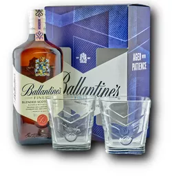 Ballantine's Finest + 2 Pohárral 40% 0,7L