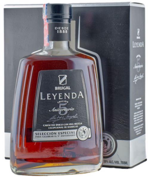 Brugal Leyenda 5 Aniversario 38% 0,7L